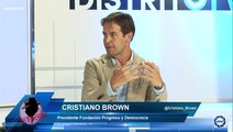 Cristiano Brown: Ayuso gobierna con votos prestados y me gusta que lo dice en sus discursos, me gusta que tiene propuestas muy concretas