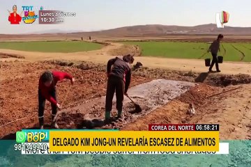 Kim Jong-un, más delgado de lo normal, anuncia escasez de alimentos en su país