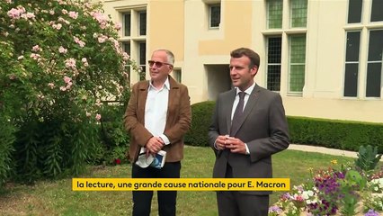 "Grande cause nationale", la lecture est "un voyage permanent", déclare Emmanuel Macron