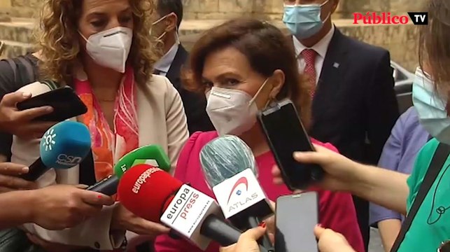 Carmen Calvo: En muy pocos días habrá una propuesta que nos permita abaratar la factura de la luz