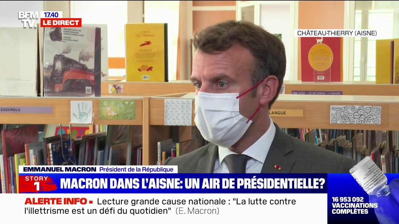 Covid-19: Emmanuel Macron appelle "tous les personnels soignants et les encadrants" des Ehpad "à se faire vacciner"