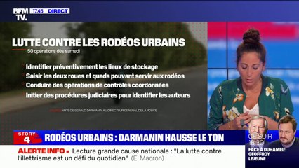 Download Video: Gérald Darmanin veut la mise en place d'opérations de contrôle contre les rodéos urbains