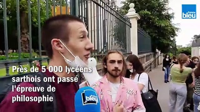 L'épreuve de philosophie du baccalauréat 2021 au lycée Montesquieu du Mans