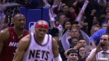 NBAHistory: Vince Carter Records 43 pts vs Miami on 5/12/2006