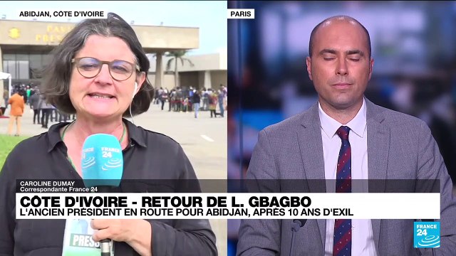 Retour de Gbagbo en Côte d'Ivoire : l'ancien président en route pour Abidjan