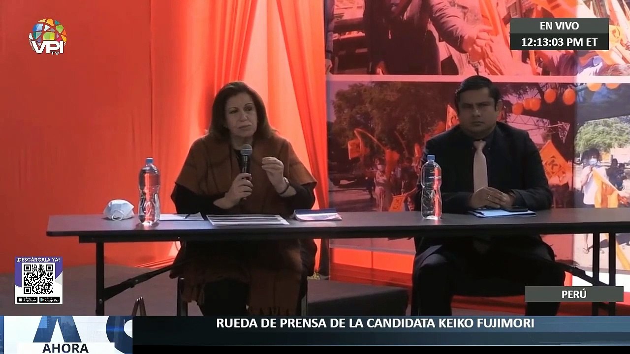 #17Jun | #Perú | Rueda de prensa de la candidata Keiko Fujimori - Ahora