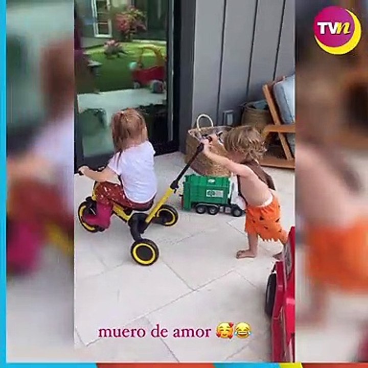 Aislinn Derbez convive con Sarah Kohan y Javier Hernández en el cumpleaños de Noah