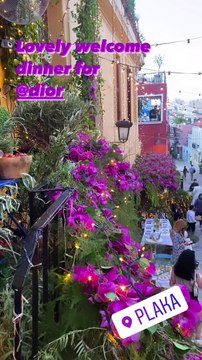 Dior Celebrates Greece: Μαγικές εικόνες από την Ευγενία Νιάρχου από το δείπνο στα Αναφιώτικα