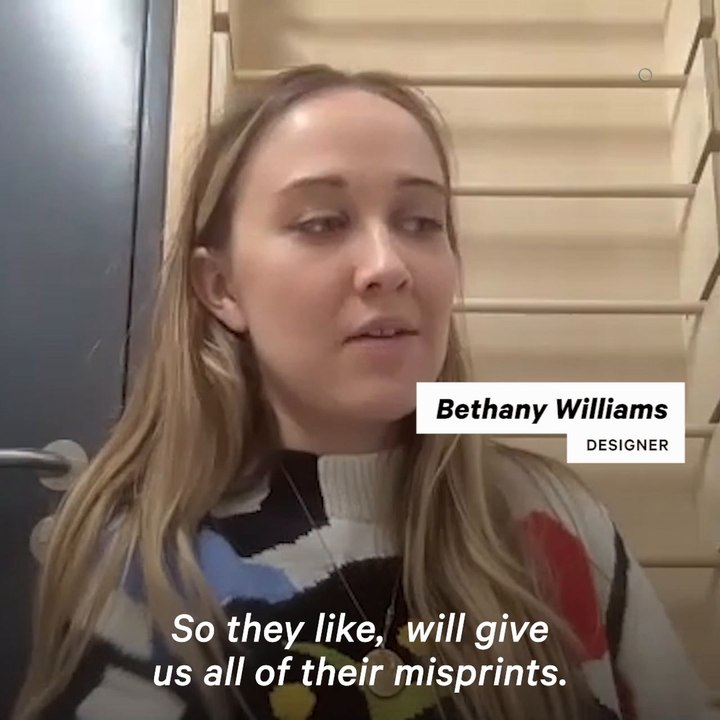 Designer Makes Clothes From Recycled Materials