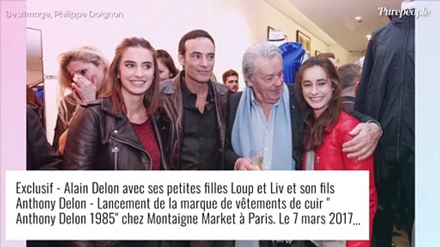 Alain Delon éloigné de ses enfants : Je les vois peu...
