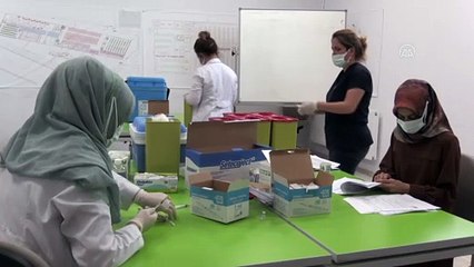 AĞRI -  Tekstilkent'te mobil ekipler Kovid-19 aşısı uygulamasına başladı