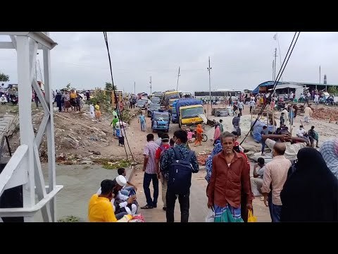 শিমুলিয়া-বাংলাবাজারে আজও বন্ধ ফেরি চলাচল | Jagonews24.com