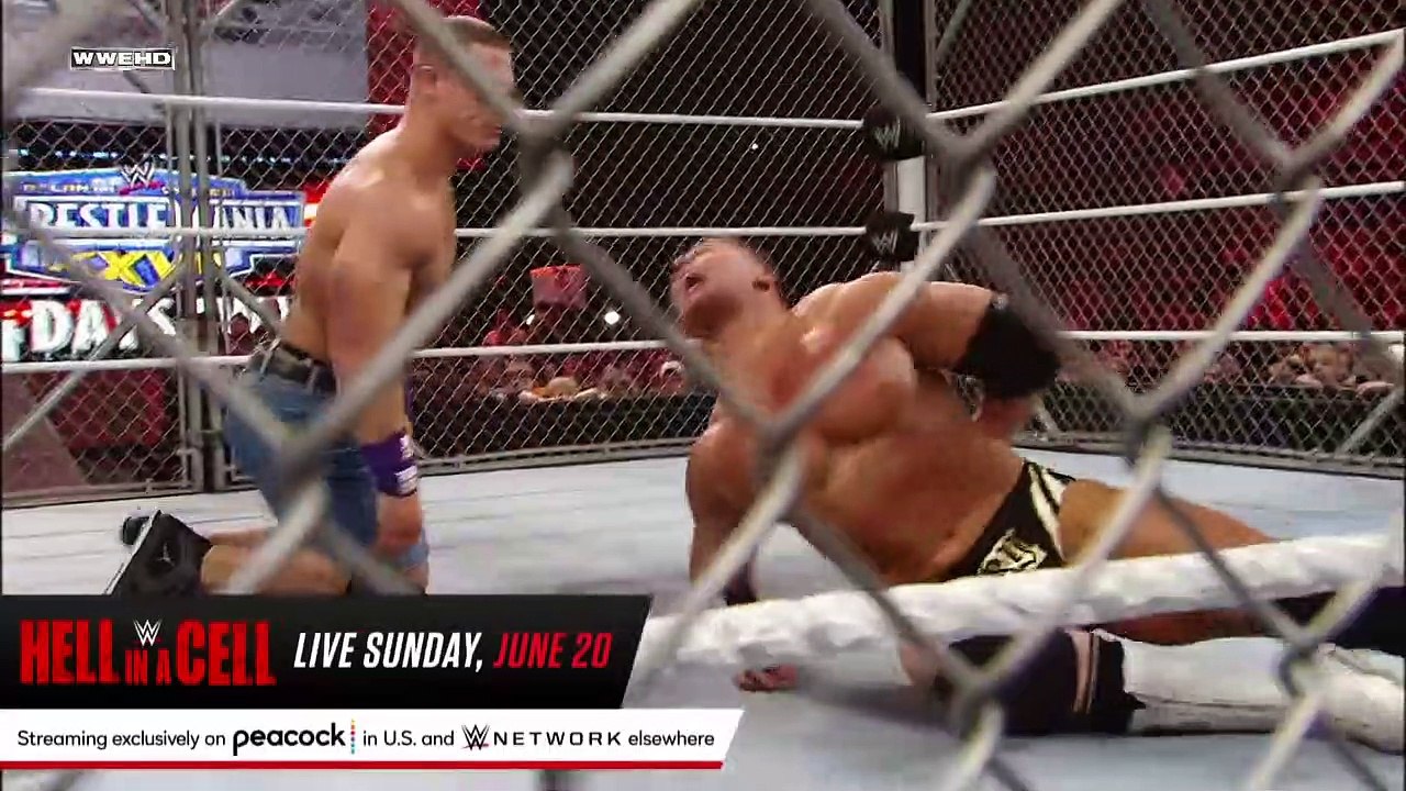FULL MATCH - John Cena vs. Alex Riley - Steel Cage Match- Raw, Feb. 28, 2011