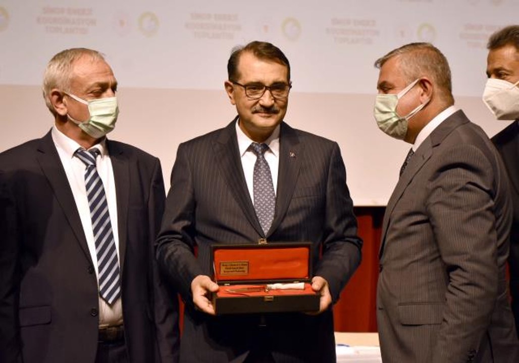 Enerji ve Tabii Kaynaklar Bakanı Fatih Dönmez Sinop'a yapılan enerji yatırımlarını anlattı
