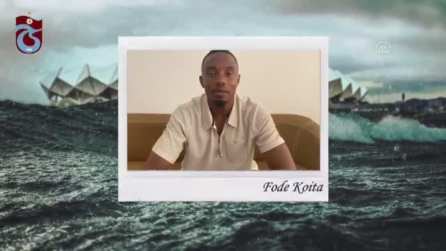 Son dakika haberi | Trabzonspor'un yeni transferi Koita'dan taraftara mesaj
