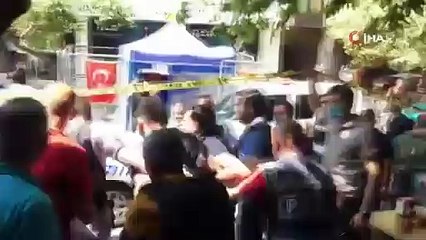 HDP İl Binası'na saldıran şahsın tüyler ürperten görüntüleri