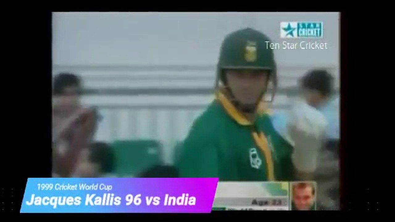 Jacques Kallis Greatest World Cup Performances