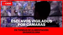 Esclavos vigilados por cámaras en tiendas de alimentación de Barcelona