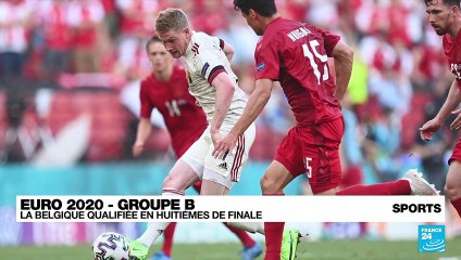 Euro-2021 : la Belgique bat le Danemark 2-1 et se qualifie pour les 8es