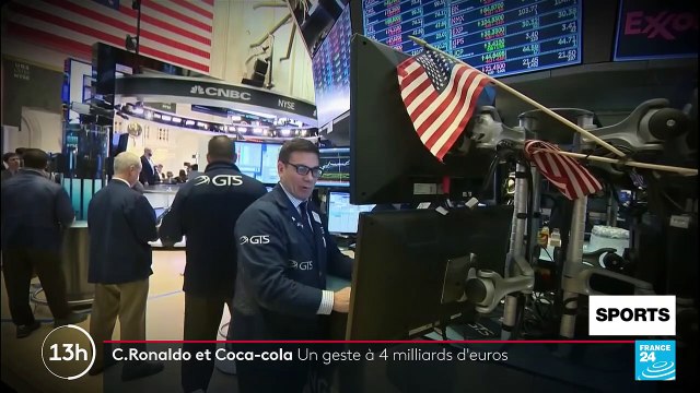 Cristiano Ronaldo écartent des bouteilles de Coca-Cola, la marque perd 4 milliards de dollars