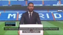 Ramos hält emotionale Abschiedsrede