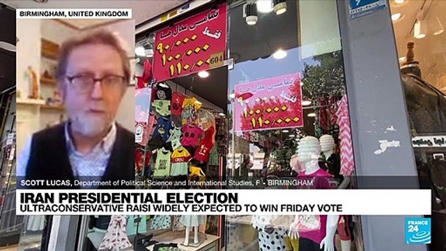 Iran presidential election: ultraconservative Raisi widely expected to win