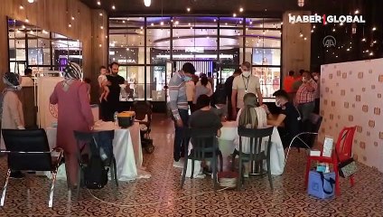 AVM'de aşı uygulaması! İlk kez oluyor