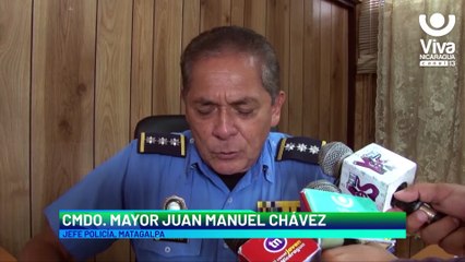 Matagalpa: Policía Nacional presenta a capturados y pruebas de la última semana de junio