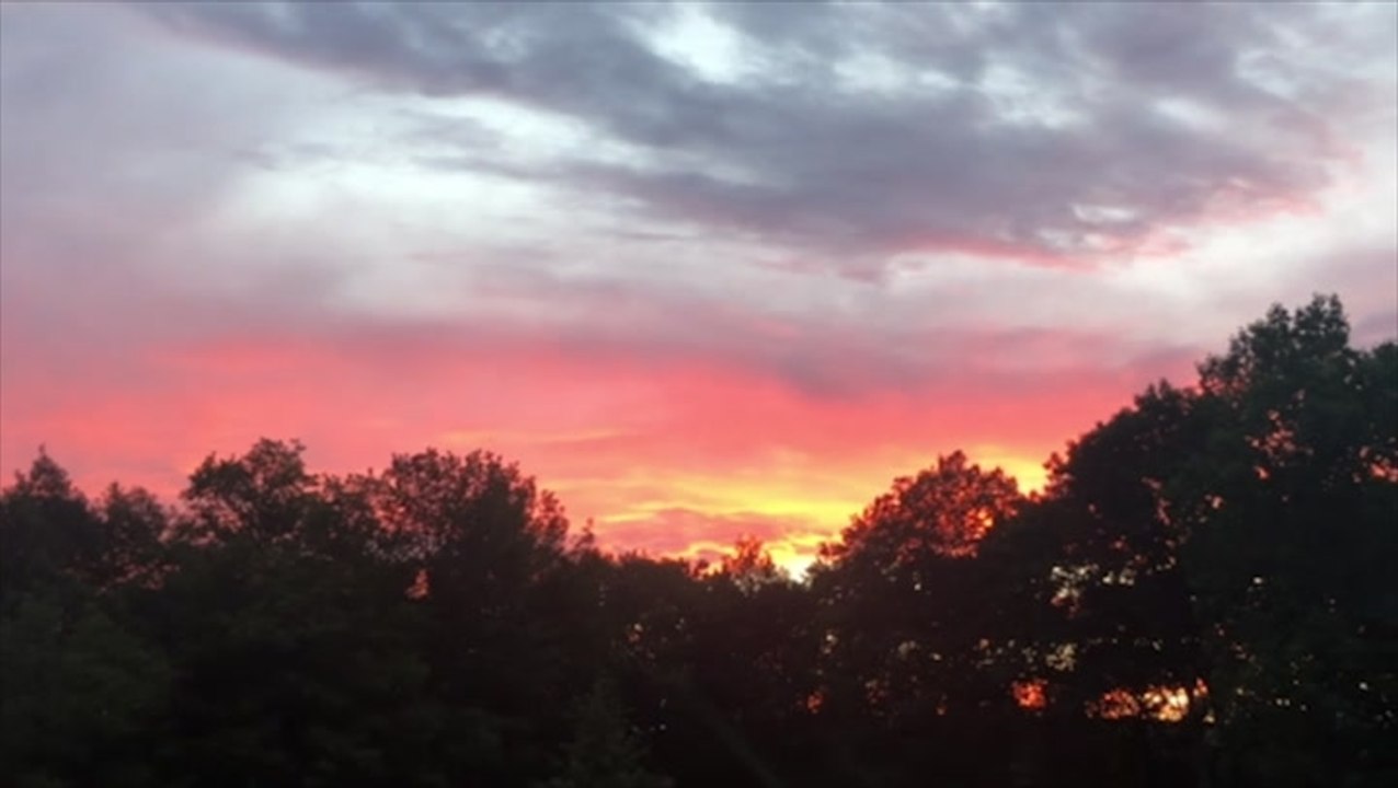 A sunset to make sailors happy