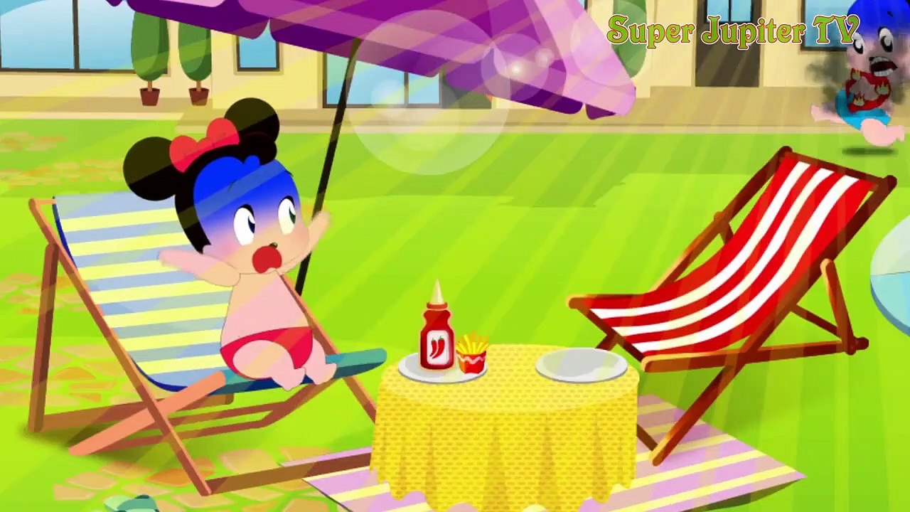 Mickey Mouse & Minnie Mouse Babies Scramble Calabash Tree! Finger Family Song Nursery Rhymes