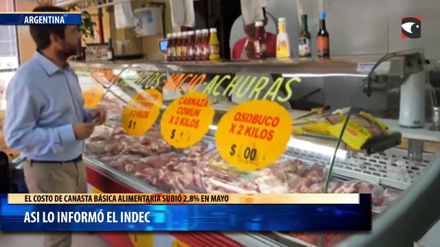 El Costo De Canasta Básica Alimentaria Subió 2,8% En Mayo