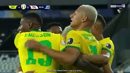 Richarlison Goal For Brazil 4-0 Peru - Copa America 17/06/2021