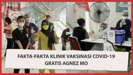 Fakta-fakta Klinik Vaksinasi Covid-19 Gratis Agnez Mo