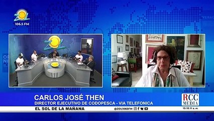 Carlos José Then, Dir. CODOPESCA comenta sobre la variación de la veda del pez loro