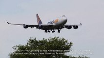 Boeing 747-400 Operating as Atlas Airlines Flt 8531