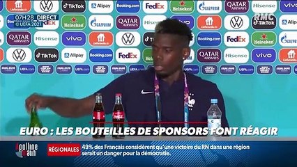 #Magnien, la chronique des réseaux sociaux : Euro, les bouteilles de sponsors font réagir - 18/06