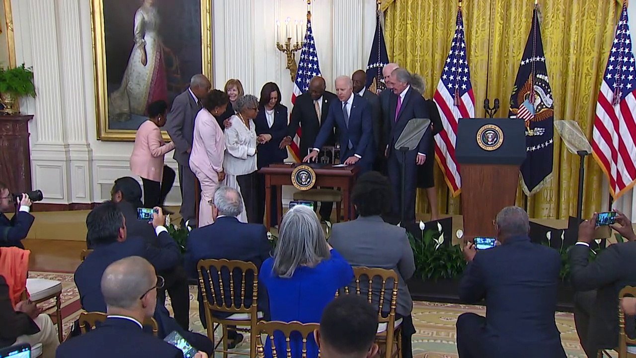 'Juneteenth' ist in den USA jetzt nationaler Feiertag