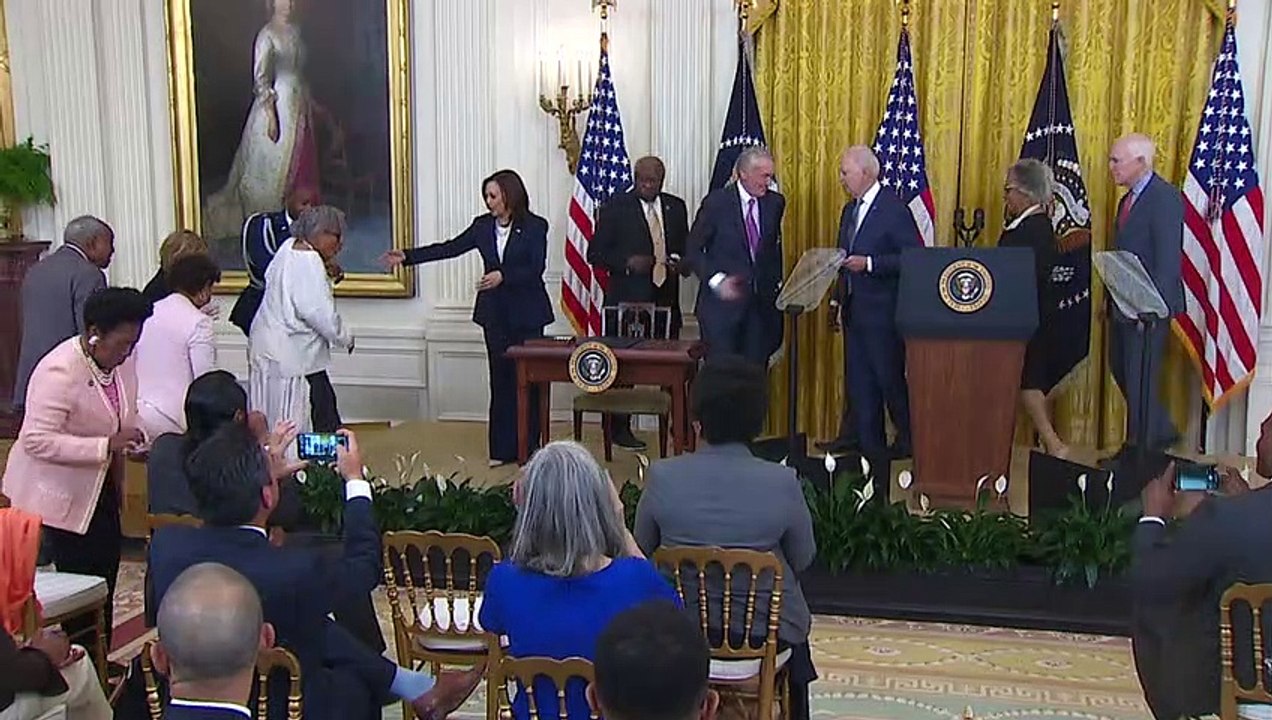 'Juneteenth' ist in den USA jetzt nationaler Feiertag