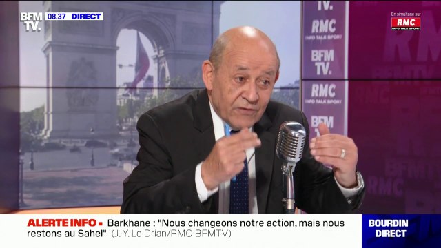 Fin de l'opération Barkhane: Nous transformons notre action au Sahel, mais nous y restons , explique Jean-Yves Le Drian