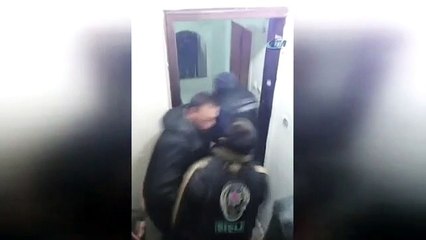İstanbul’daki uyuşturucu operasyonu kamerada