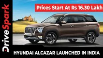 Hyundai Alcazar Launched In India At Rs 16.30 Lakh