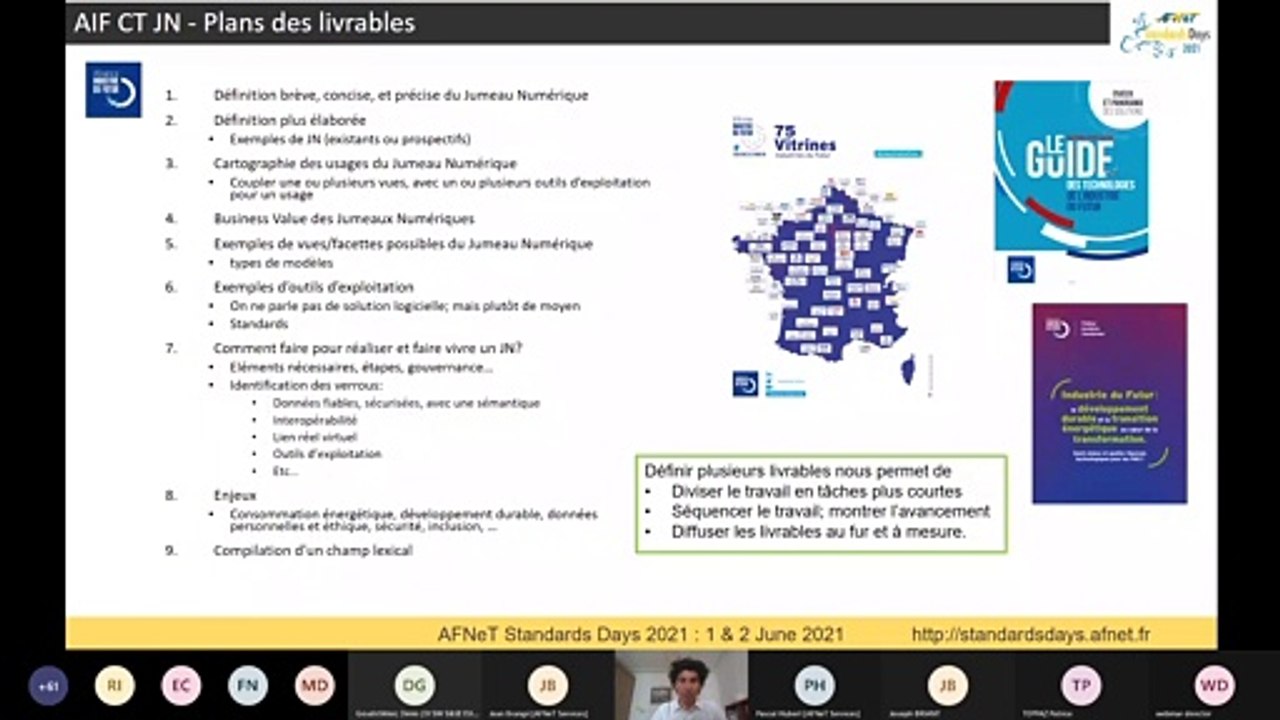 Part5 - "AFNeT Standards Days 2021" du 02/06/2021 - Digital & uses cases (Olivier Scart Dassault Systèmes ; Comité Technique AIF)
