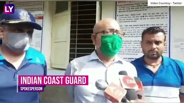 Indian Coast Guard Operation To Rescue Crew Of Sinking Barge MV Mangalam; 16 Crew Members Rescued