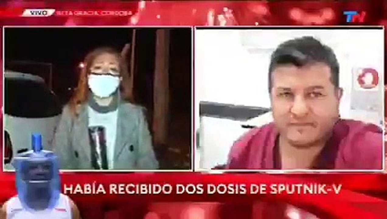 Muere un médico con las dos dosis de la vacuna y en la televisión se muestran sorprendidos: "¿Por qué, por qué ha pasado?"