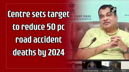 Centre sets target to reduce 50% road accident deaths by 2024