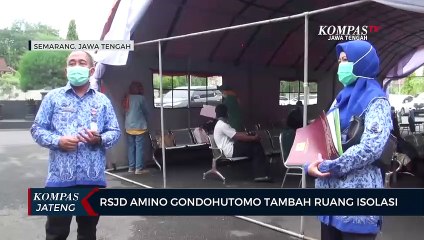 RSJD Amino Gondohutomo Tambah Ruang Isolasi