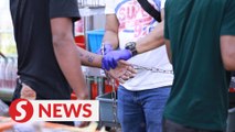 Sundry shops raided and 33 illegal immigrants held