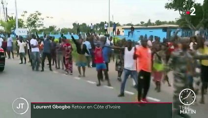 Côte d’Ivoire : scènes de liesse pour le retour de Laurent Gbagbo