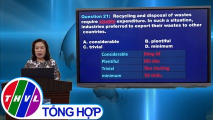 Ôn thi tốt nghiệp THPT năm 2021 - Môn Tiếng Anh