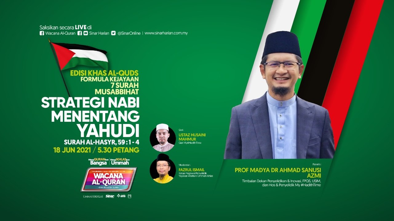 [LIVE] STRATEGI NABI MENENTANG YAHUDI